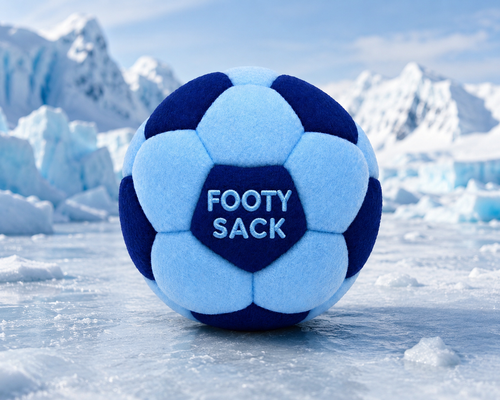 Ice Blue Footy Sack