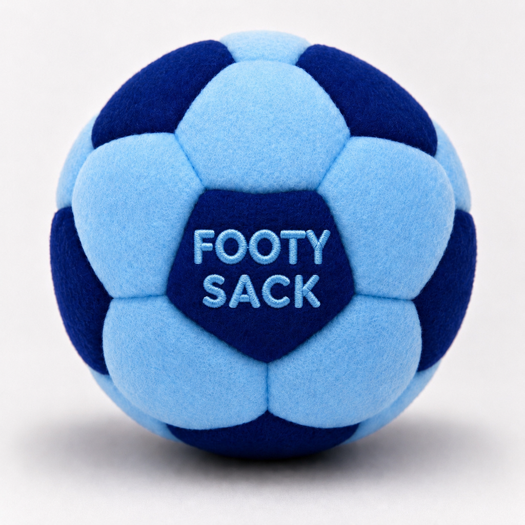 Ice Blue Footy Sack