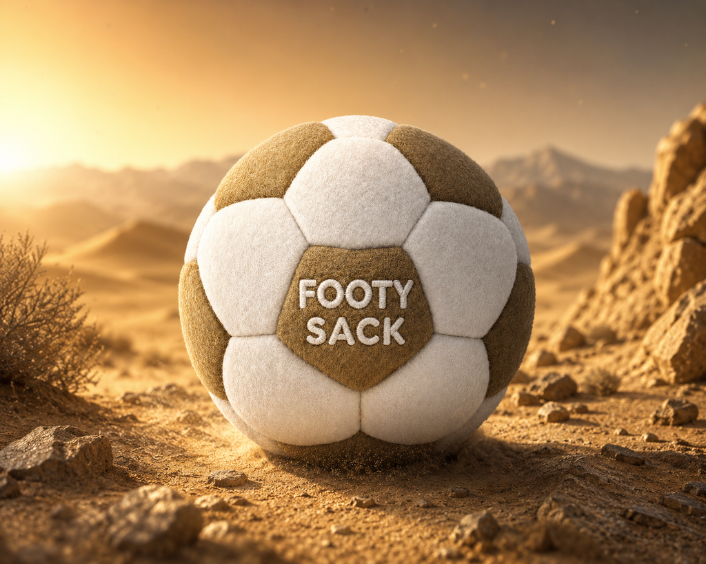 Desert Khaki Footy Sack
